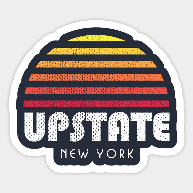 Upstate New York Sticker by PodDesignShop